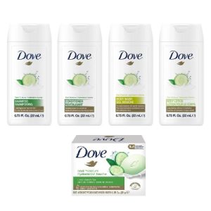 Dove - Cucumber 22mL Mini Bottles