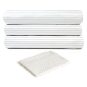 Golden Suite T-250 Sheets White/White Pinstripe